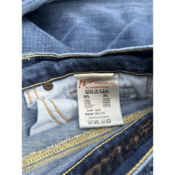 VTG Citizens of Humanity Jeans Womens 29 Amber Stretch High Rise Bootcut Dark - Picture 10 of 12